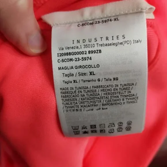 Moncler Grenoble Pink Ski Mountain Logo Fleece Sweater